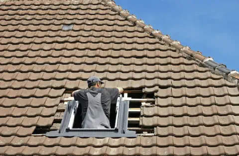 Pose de velux - Poncin